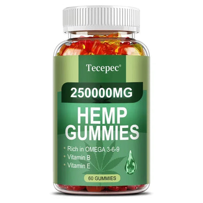 Gomitas Omega 3-6-9 + DHA y Vitamina C | Salud y Bienestar