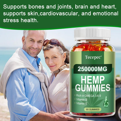 Gomitas Omega 3-6-9 + DHA y Vitamina C | Salud y Bienestar