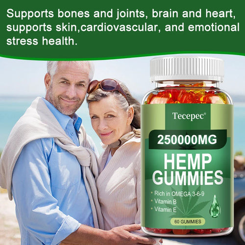 Gomitas Omega 3-6-9 + DHA y Vitamina C | Salud y Bienestar