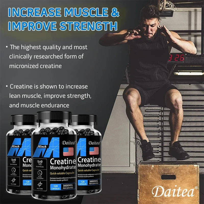 Creatina Monohidratada 3000mg | Energía y Rendimiento