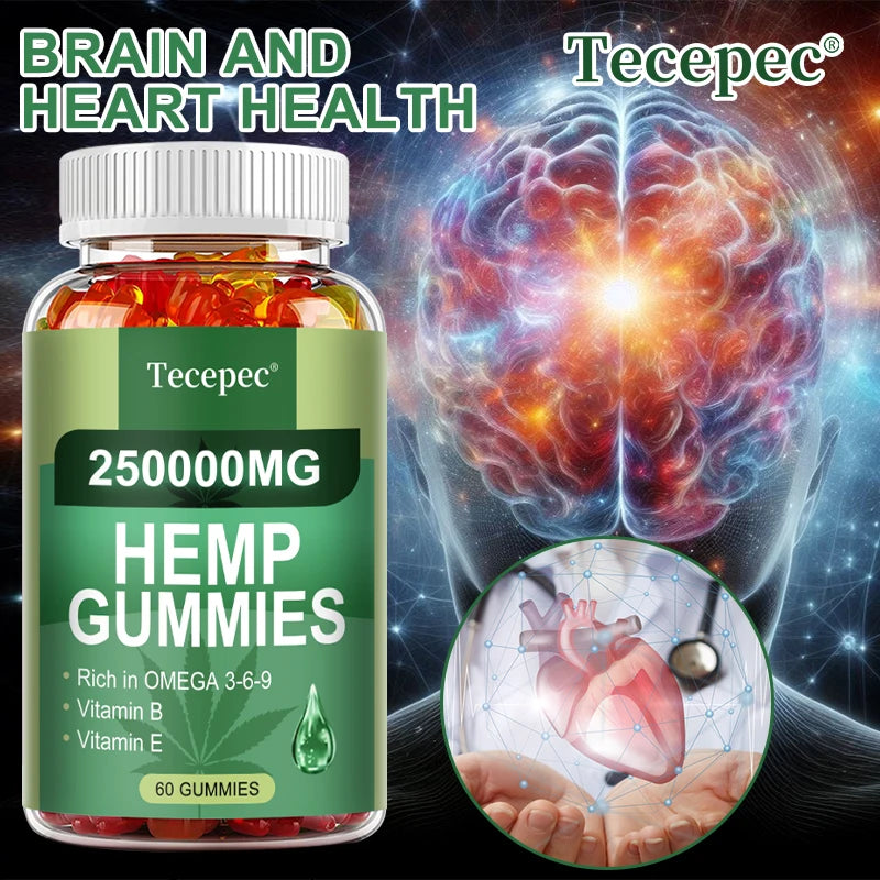 Gomitas Omega 3-6-9 + DHA y Vitamina C | Salud y Bienestar