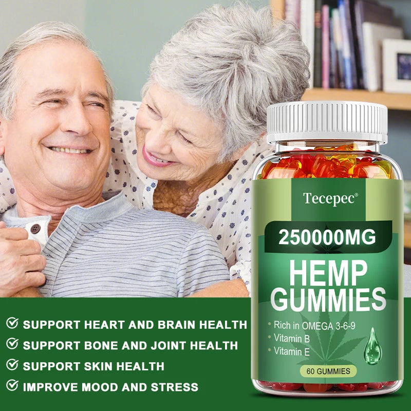 Gomitas Omega 3-6-9 + DHA y Vitamina C | Salud y Bienestar
