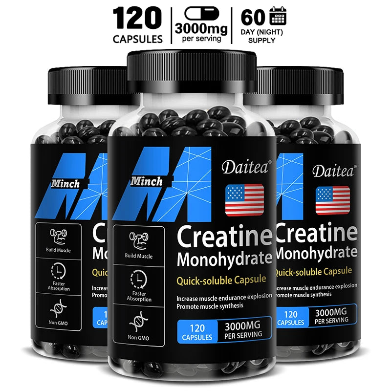 Creatina Monohidratada 3000mg | Energía y Rendimiento